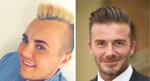Se gasta 23,000 Euros para parecerse a David Beckham