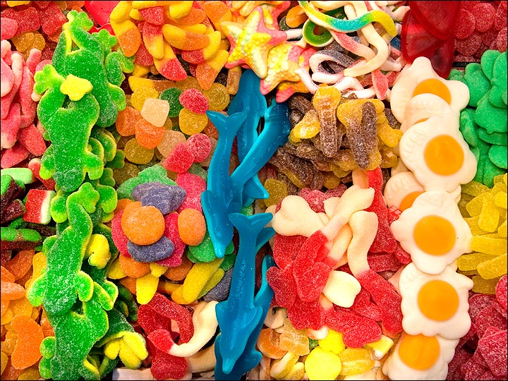 de qué están hechas las gominolas