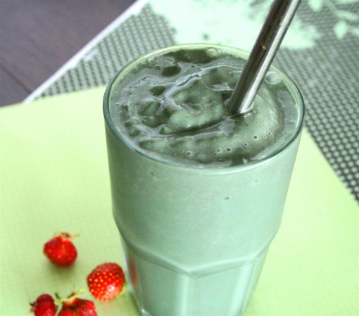 Batidos con espirulina 