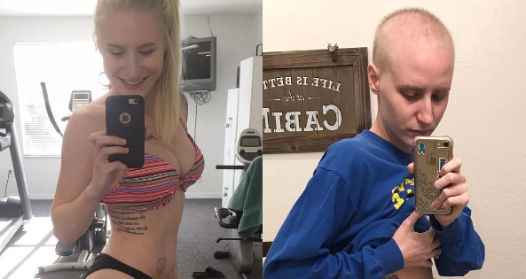Esta deportista está compartiendo en Instagram su cambio físico debido al cáncer