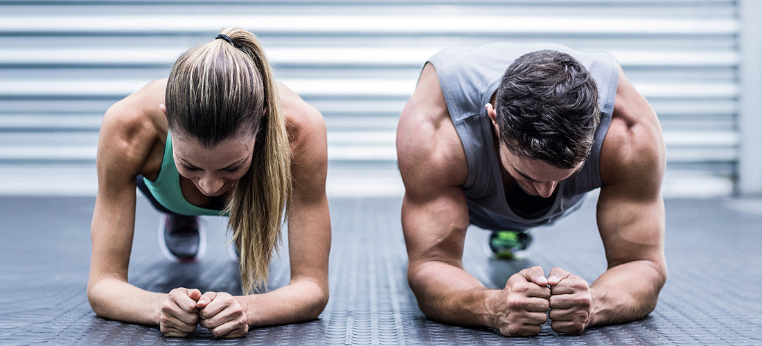 Un San Valentin muy 'fit' entrenando en pareja Un San Valentin muy 'fit' entrenando en pareja