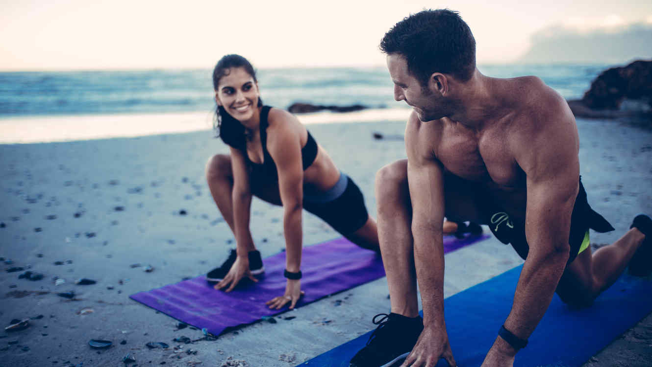 Los mejores trucos para entrenar en la playa