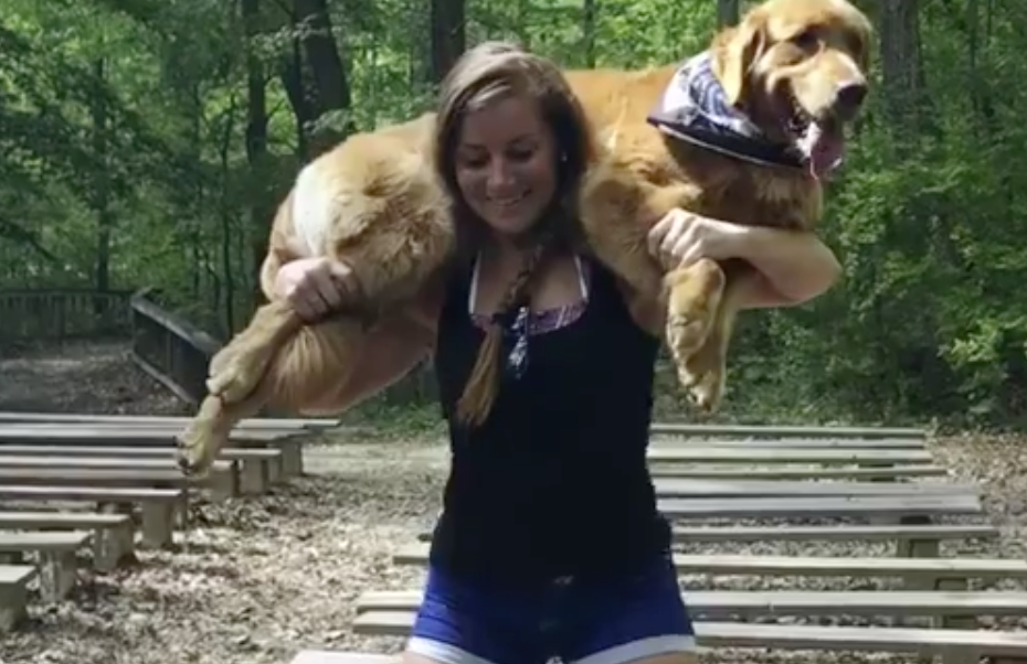 Sentadillas con perro: el reto fitness de moda Sentadillas con perro: el reto fitness de moda