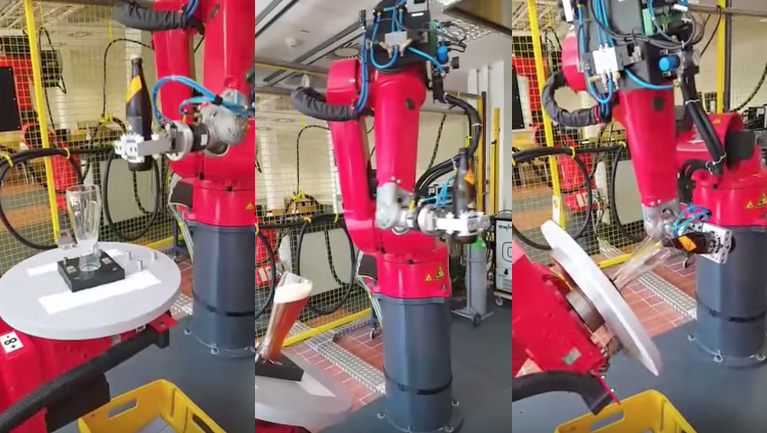 El robot cervecero: un robot creado para tirar la caña perfecta