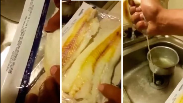 El vídeo del pescado chino de espuma, el nuevo engaño en las redes