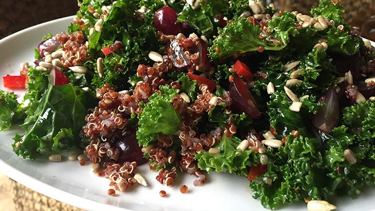 ensalada de kale