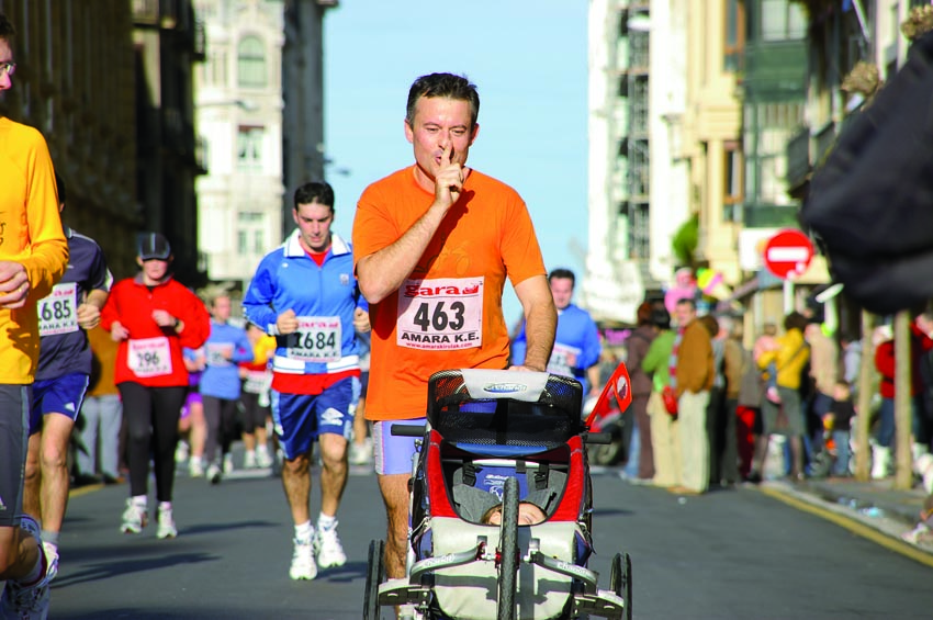 Practicar Running con el carrito de bebé