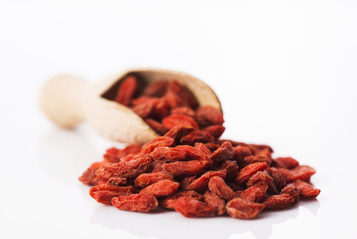 bayas de goji vegetarianos y veganos