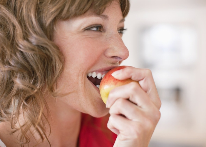 comer manzana antes de entrenar 