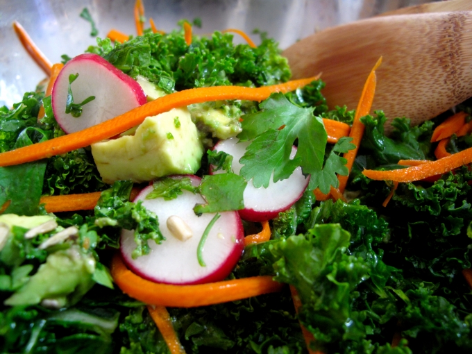 ensalada de kale 