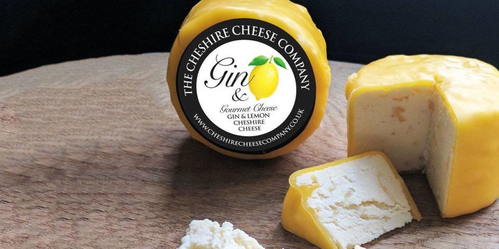Inventan el queso con sabor a ginebra