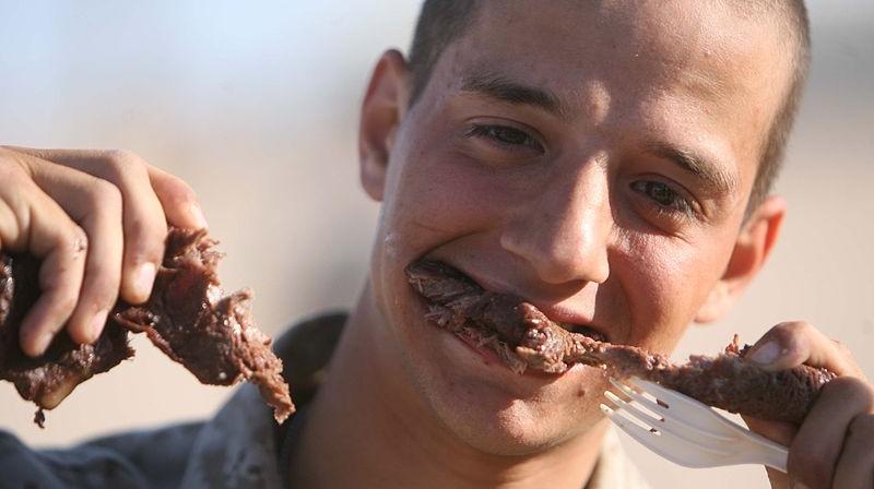 Lo que ocurriría en nuestro cuerpo si solo comiésemos carne