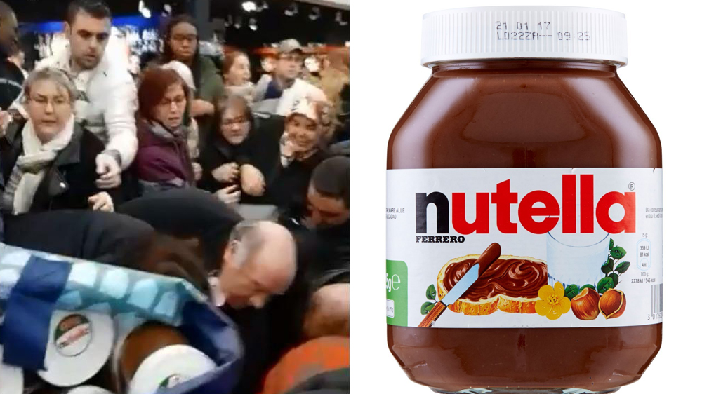 Un descuento del 70% en la Nutella provoca disturbios en Francia