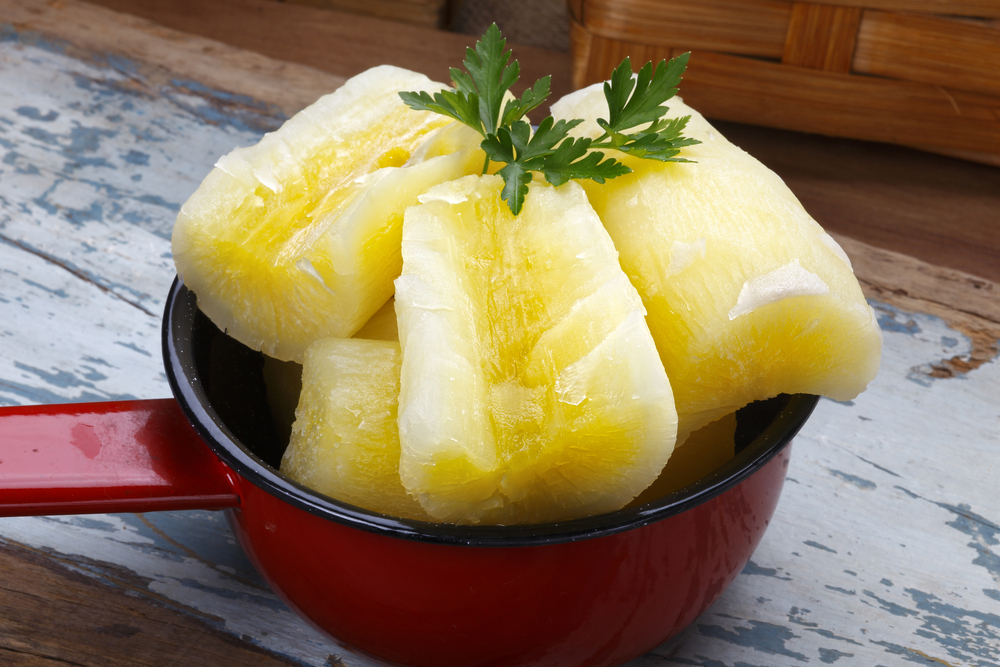 yuca cocida