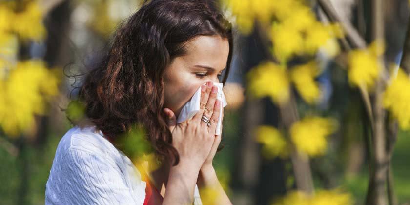 Síntomas de la alergia primaveral