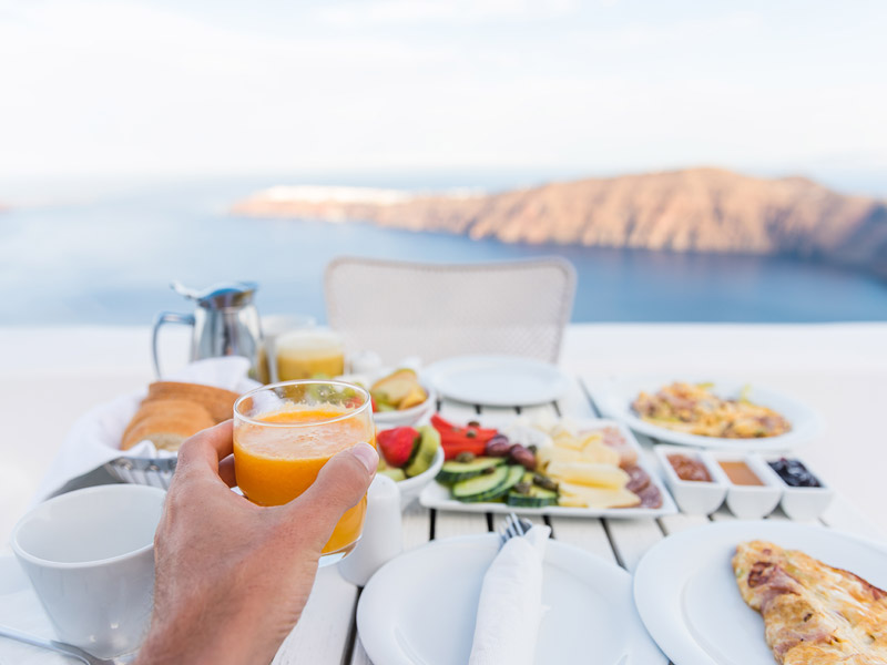 Cómo comer saludable en vacaciones