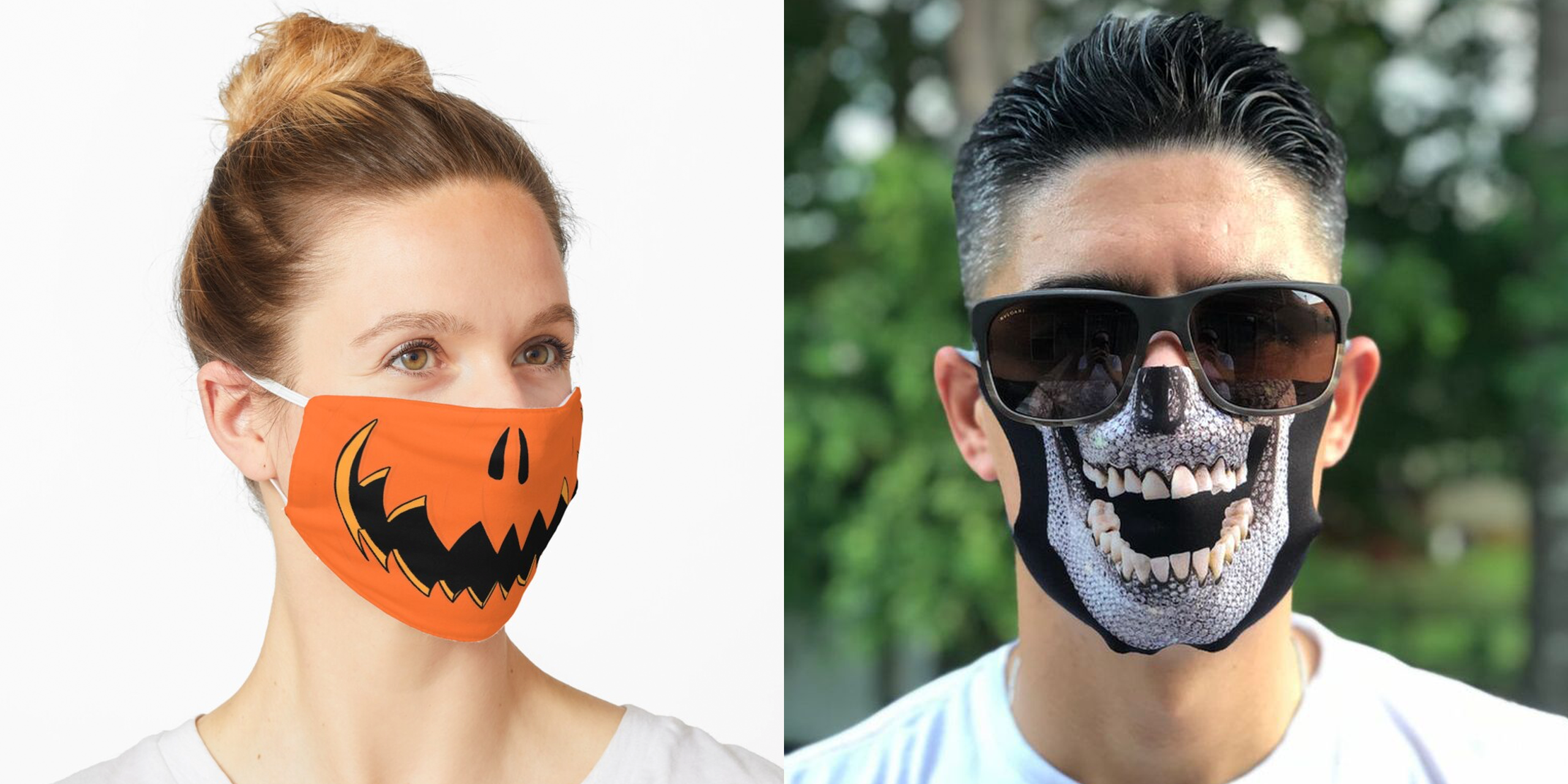 25 máscaras de Halloween para COVID-19 que son perfectas para una celebración espeluznante