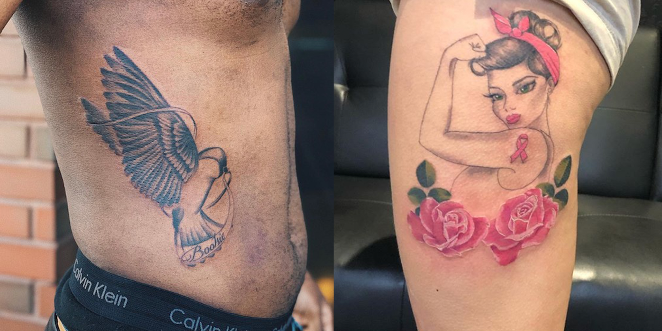 14 Tatuajes increíblemente inspiradores para el cáncer de mama