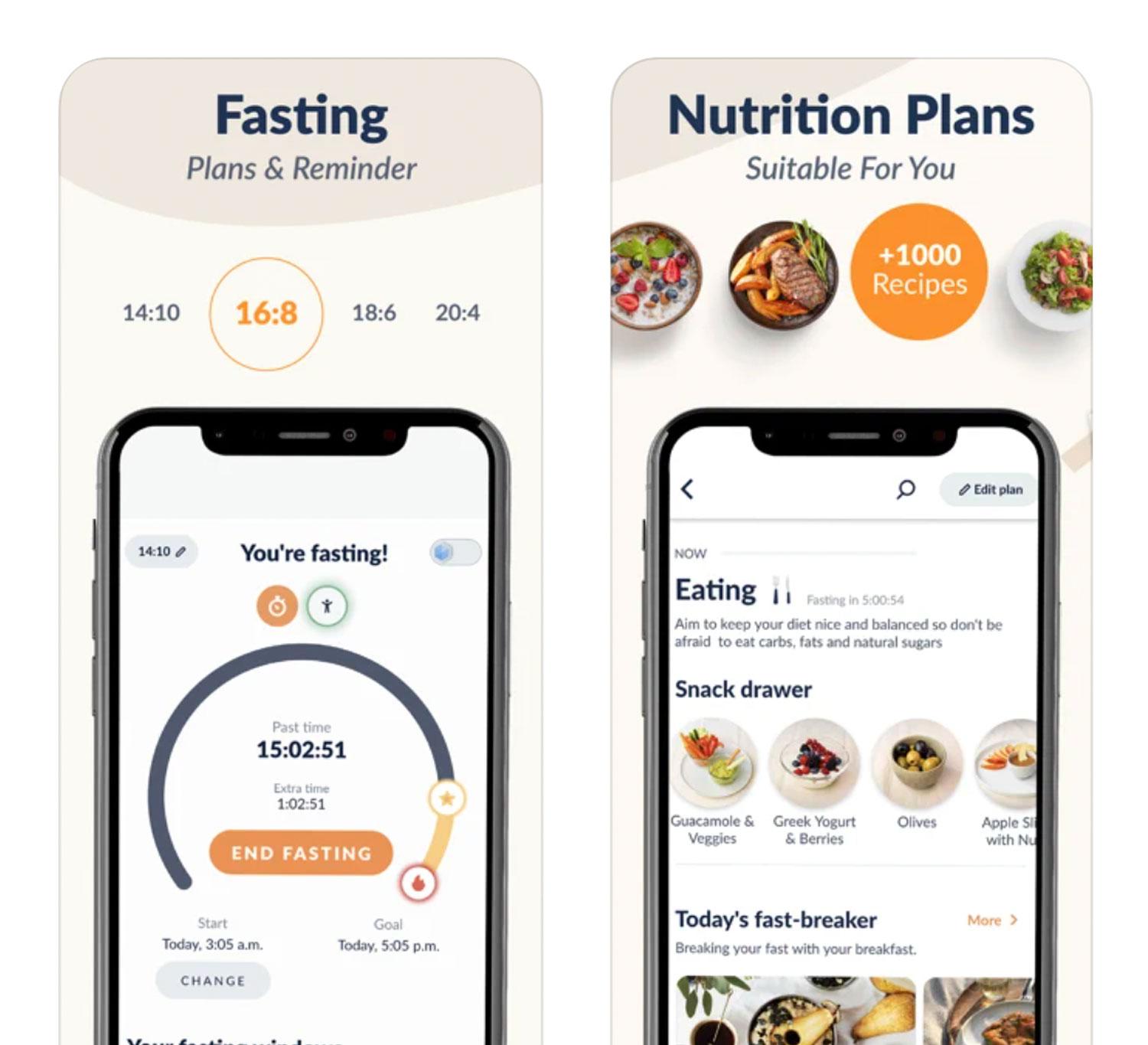Estas aplicaciones hacen que el ayuno intermitente sea mucho más fácil