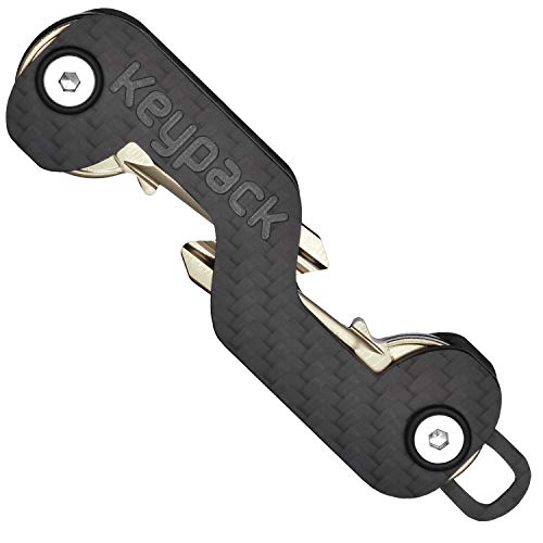 (-42%) OFFERTA KEYPACK Fibra de Carbono Organizador de Llaves (Set de Llavero con Cinta) (-42%) OFFERTA KEYPACK Fibra de Carbono Organizador de Llaves (Set de Llavero con Cinta)