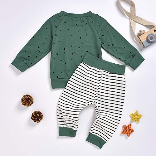 0-4 Años,SO-buts Recién Nacido Niños Pequeños Bebés Y Niños Sudadera Con Capucha De Oso De Dibujos Animados Tops Jerseys Pantalones Conjuntos De Chándal De Otoño (Verde,3-6 meses) 0-4 Años,SO-buts Recién Nacido Niños Pequeños Bebés Y Niños Sudadera Con Capucha De Oso De Dibujos Animados Tops Jerseys Pantalones Conjuntos De Chándal De Otoño (Verde,3-6 meses)