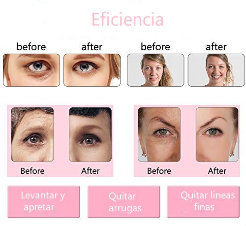 006A - Alta Frecuencia Estetica Facial, Maquina cuidado facial para Quitar Arrugas, Acné y Alopecia con 4 Electrodos