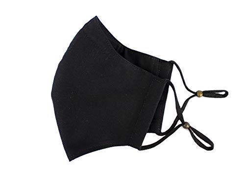 1 Mascarilla Negra Homologada Reutilizable, Talla Unisex, No Necesita Filtro. Cetificado (C-13674) Cumple Norma UNE 0065:2020. 100% Algodón Orgánico Antibacteriano. (1 Unisex, Negro) 1 Mascarilla Negra Homologada Reutilizable, Talla Unisex, No Necesita Filtro. Cetificado (C-13674) Cumple Norma UNE 0065:2020. 100% Algodón Orgánico Antibacteriano. (1 Unisex, Negro)