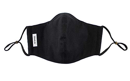 1 Mascarilla Negra Homologada Reutilizable, Talla Unisex, No Necesita Filtro. Cetificado (C-13674) Cumple Norma UNE 0065:2020. 100% Algodón Orgánico Antibacteriano. (1 Unisex, Negro) 1 Mascarilla Negra Homologada Reutilizable, Talla Unisex, No Necesita Filtro. Cetificado (C-13674) Cumple Norma UNE 0065:2020. 100% Algodón Orgánico Antibacteriano. (1 Unisex, Negro)