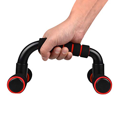 1 Par de Push up Bars Stand Manija de Push up Flexiones de Brazos barras para flexiones con empuñaduras con Empuñadura de Espuma para ejercicios gimnasio entrenamiento deporte para hombres y mujeres