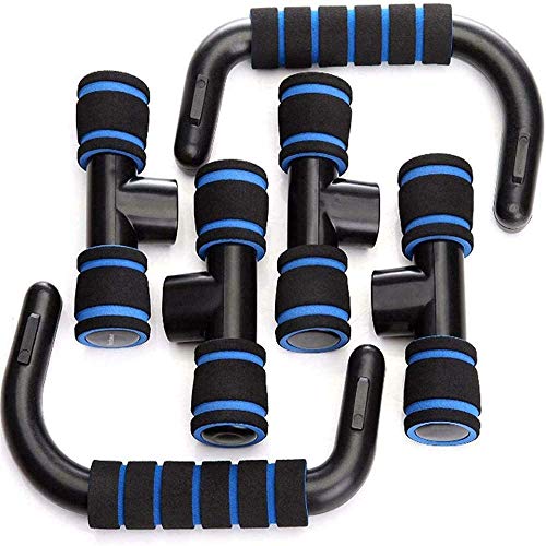 1 Par de Push up Bars Stand Manija de Push up Flexiones de Brazos barras para flexiones con empuñaduras con Empuñadura de Espuma para ejercicios gimnasio entrenamiento deporte