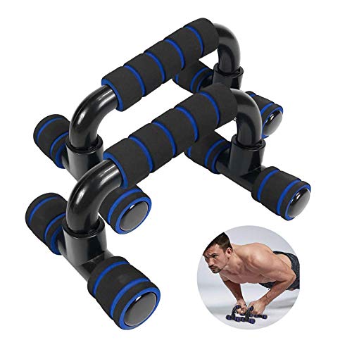 1 Par de Push up Bars Stand Manija de Push up Flexiones de Brazos barras para flexiones con empuñaduras con Empuñadura de Espuma para ejercicios gimnasio entrenamiento deporte