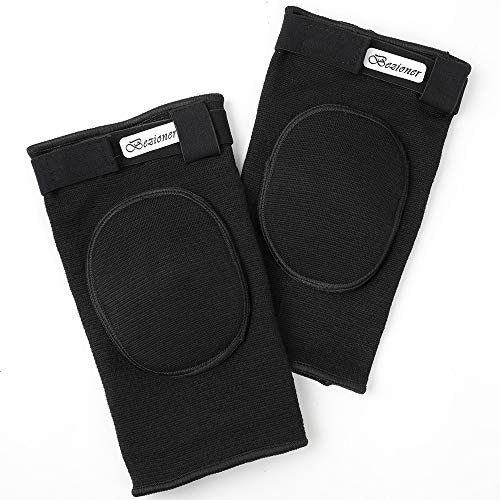 1 Par Rodilleras Deportivas de Esponja Apoyo de la Rodilla Unisex para Crossfit Voleibol Bicicleta Baloncesto Negro M 1 Par Rodilleras Deportivas de Esponja Apoyo de la Rodilla Unisex para Crossfit Voleibol Bicicleta Baloncesto Negro M