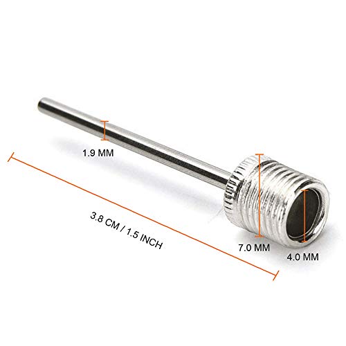 10 Agujas para inflar balones Mobi Lock | Inox | FĂștbol, baloncesto, voleibol, y mĂĄs deportes 10 Agujas para inflar balones Mobi Lock | Inox | FĂștbol, baloncesto, voleibol, y mĂĄs deportes