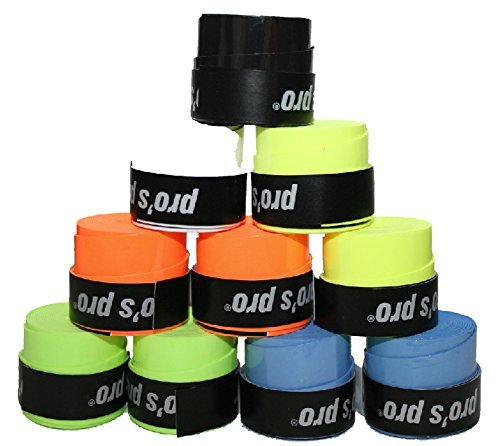 10 Overgrip Pros Pro Gtacky Tennis Grips colores