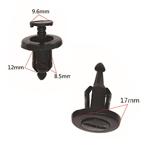 10 x Remaches Plástico Clavijas Ajuste Parachoques Para Algunos Clio Megane Laguna Twingo Coche Grapas 10 x Remaches Plástico Clavijas Ajuste Parachoques Para Algunos Clio Megane Laguna Twingo Coche Grapas