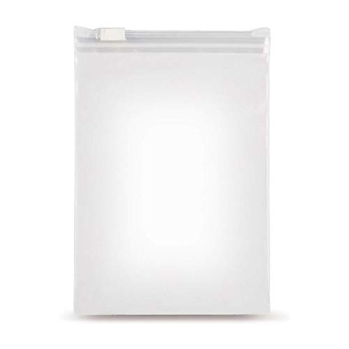 100 bolsas pequeñas con cierre deslizante, DIN A6, 120 x 170 mm, grosor de 60 µm, bolsas con cierre de cremallera, transparentes, aptas para alimentos, no dejan residuos.
