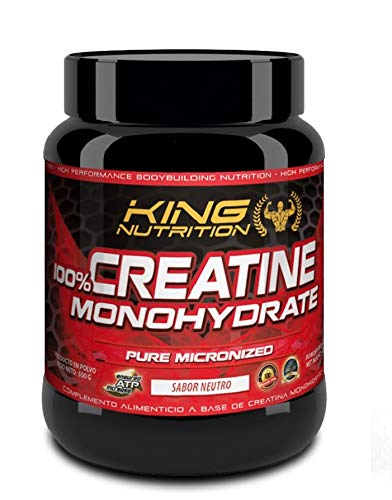 100% Creatine Monohydrate 500gr King Nutrition Creatina Monohidrato