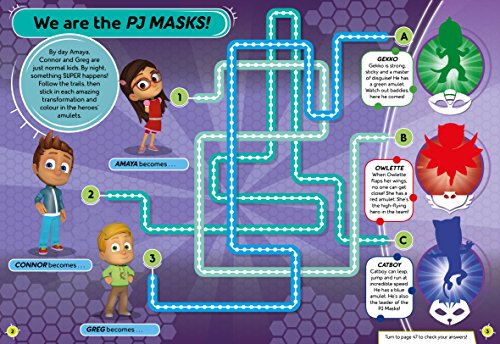 1001 Super Stickers (PJ Masks)