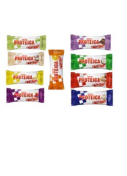 12 Barritas Proteicas Nutrisport Variadas 46 gr.