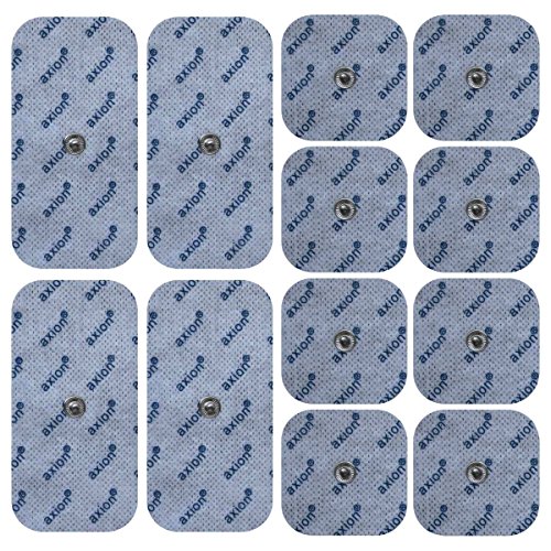 12 Electrodos axion TENS & EMS para su aparato VITALCONTROL & Beurer 12 Electrodos axion TENS & EMS para su aparato VITALCONTROL & Beurer