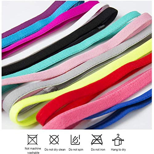 12 Piezas Cinta Pelo Deporte, Diadema Deportiva Elásticas Deporte Cintas De Pelo Antideslizante para El Cabello Diadema Antideslizante para Trotar Correr Fútbol Entrenamiento Yoga y Más 12 Piezas Cinta Pelo Deporte, Diadema Deportiva Elásticas Deporte Cintas De Pelo Antideslizante para El Cabello Diadema Antideslizante para Trotar Correr Fútbol Entrenamiento Yoga y Más