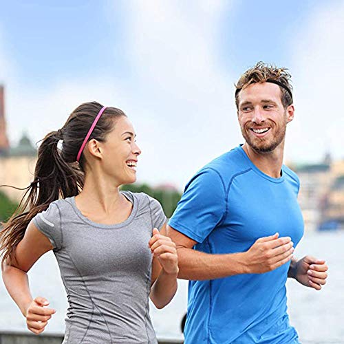 6 Piezas Cinta Deportiva Pelo, Cinta Pelo Niño Hombre Mujer Deporte Diadema  Deportiva Elásticas Antideslizante Ppara Yoga Fútbol Jogging