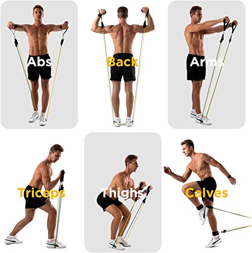 12pcs 200lbs Bandas de resistencia, conjunto de tubos de ejercicios, con anclaje de puerta, correas de tobillo,manijas para la aptitud, bolsa de transporte para fortalecimiento,conformación del cuerpo 12pcs 200lbs Bandas de resistencia, conjunto de tubos de ejercicios, con anclaje de puerta, correas de tobillo,manijas para la aptitud, bolsa de transporte para fortalecimiento,conformación del cuerpo