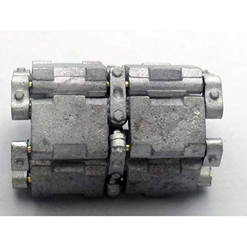 1/35 Trabajable Metal Track 144- Link Set con Pines para Francés AMX Leclerc Equipo de Modelo de Tanque de Batalla Principal 1/35 Trabajable Metal Track 144- Link Set con Pines para Francés AMX Leclerc Equipo de Modelo de Tanque de Batalla Principal