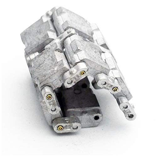 1/35 Trabajable Metal Track 144- Link Set con Pines para Francés AMX Leclerc Equipo de Modelo de Tanque de Batalla Principal 1/35 Trabajable Metal Track 144- Link Set con Pines para Francés AMX Leclerc Equipo de Modelo de Tanque de Batalla Principal
