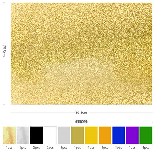 14 hojas de Vinilo de transferencia de calor para tela Papel de vinilo textil para camisetas ropa bolsas y otros tejidos funciona con silueta Cameo Cricut máquina de prensa de calor 14 hojas de Vinilo de transferencia de calor para tela Papel de vinilo textil para camisetas ropa bolsas y otros tejidos funciona con silueta Cameo Cricut máquina de prensa de calor