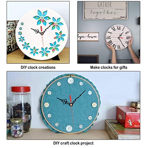 1/4 Pares Movimiento de Reloj de Cuarzo Movimiento de Motor de Reloj Maquinaria de Diy Reloj Mecanismo para Diy Reparación de Reloj Reemplazo de Piezas (rojo 1 par) 1/4 Pares Movimiento de Reloj de Cuarzo Movimiento de Motor de Reloj Maquinaria de Diy Reloj Mecanismo para Diy Reparación de Reloj Reemplazo de Piezas (rojo 1 par)
