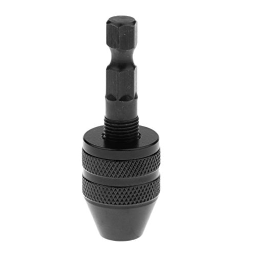 1/4 pulgadas convertidor Sin Llave De Mandril Adaptador De Vástago Hexagonal 0.3-3.4mm Cambio Rápido