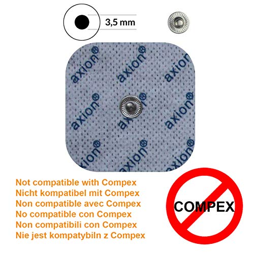 16 Electrodos axion TENS & EMS para su aparato VITALCONTROL & Beurer 16 Electrodos axion TENS & EMS para su aparato VITALCONTROL & Beurer