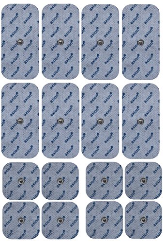 16 Electrodos axion TENS & EMS para su aparato VITALCONTROL & Beurer 16 Electrodos axion TENS & EMS para su aparato VITALCONTROL & Beurer
